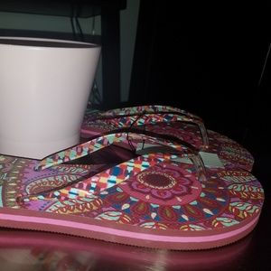 Vera Bradley Multi-colored Flip Flop